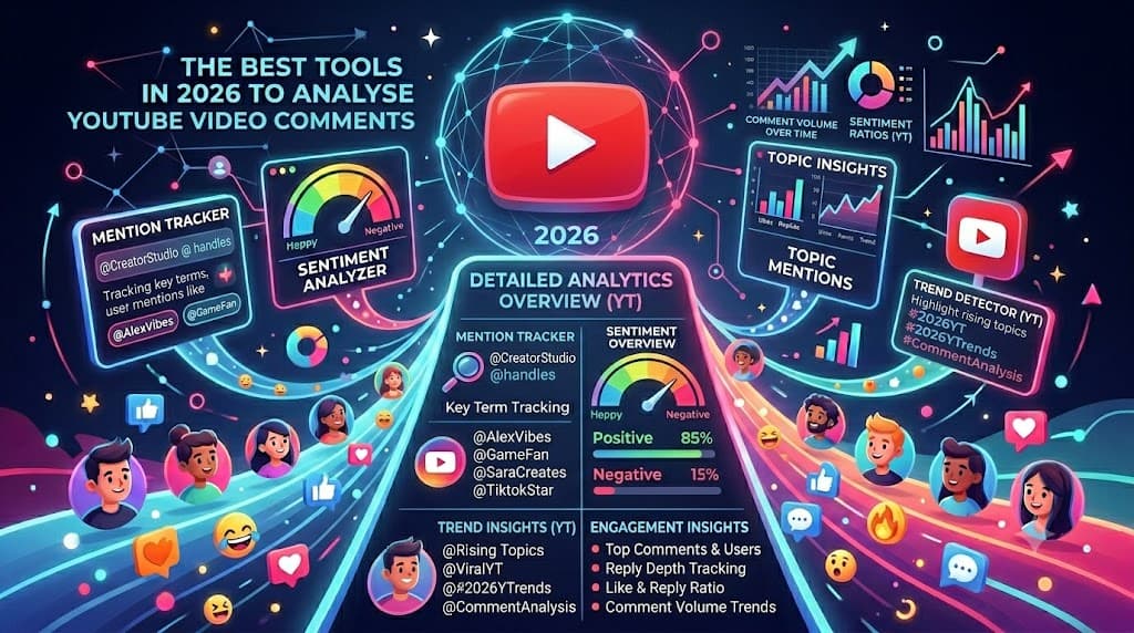 Best YouTube Comments Analyzer Tools in 2026