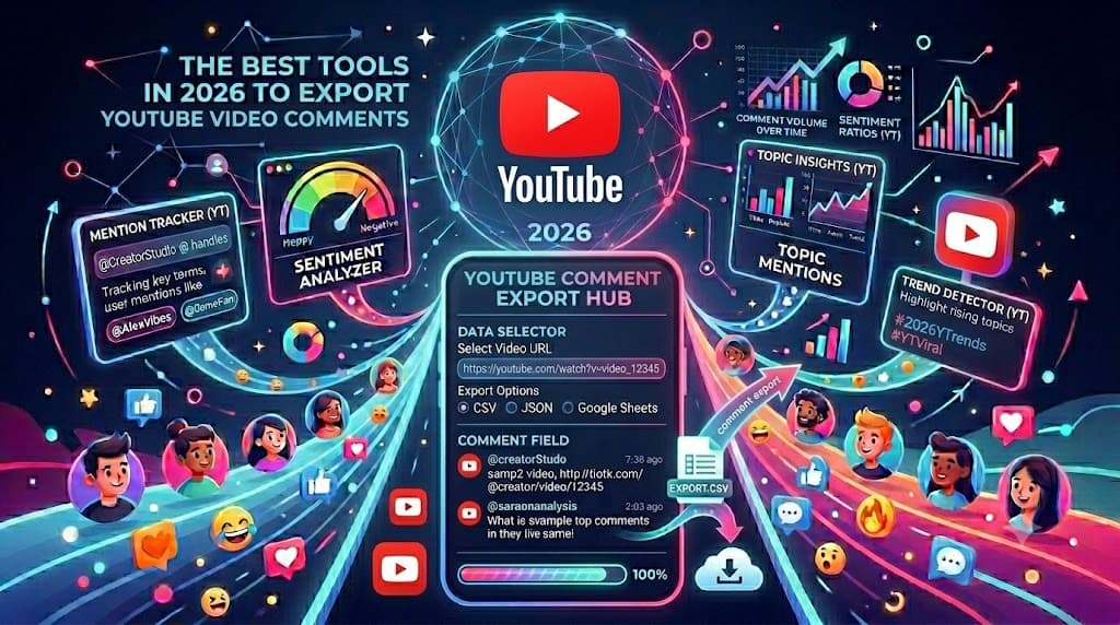Best YouTube Comments Exporter Tools in 2026
